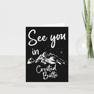 Carte A Voir En Crested Butte Usa Vacances Ski 1