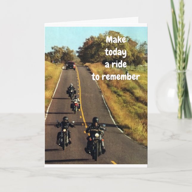 CARTE **À VOTRE ANNIVERSAIRE** FAITES DE CELA LE PIED DE (Devant)