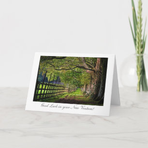 Carte A Walk In the Park - Good Luck in your New Venture