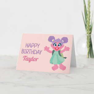 Carte Abby Cadabby en forêt Joyeux Anniversaire