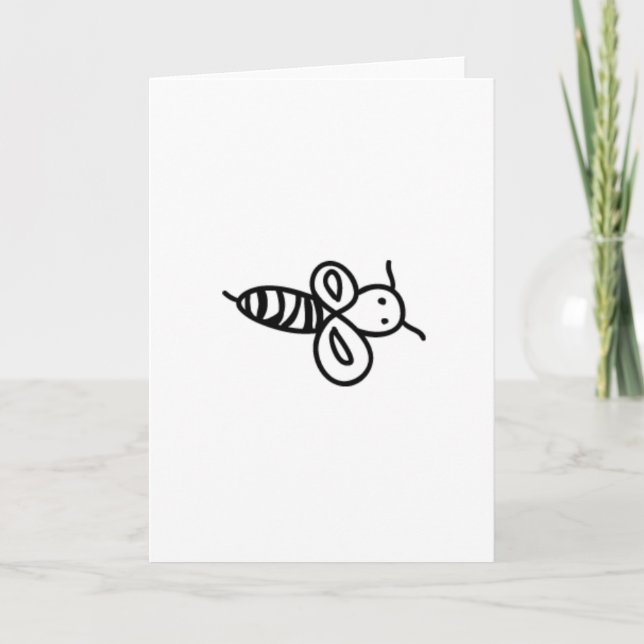 Carte abeille (Devant)
