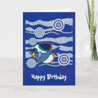Carte Aboriginal Fish Greetings