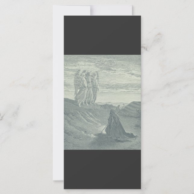 Carte Abraham et les Trois Anges (Devant)