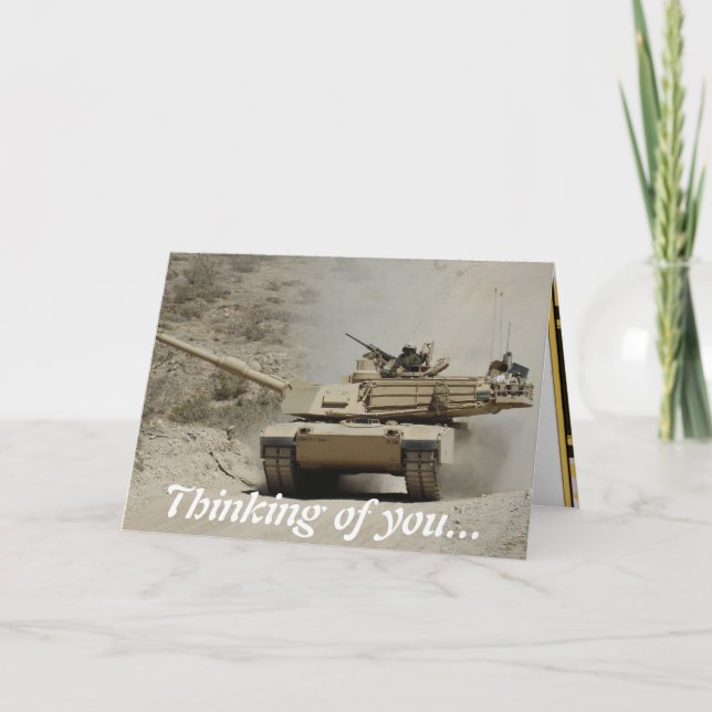 Carte Abrams Tank (Devant)