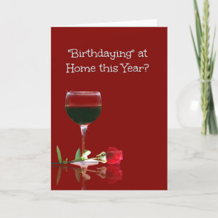 Cartes De Vœux Humour Vin Zazzle Ca