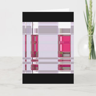 Carte Abstract Forme 6b on 5