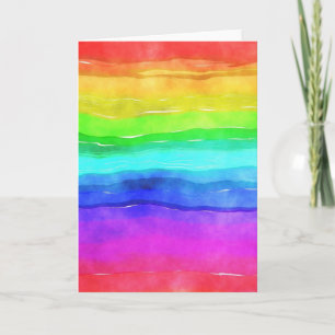 Carte Abstract Watercolor