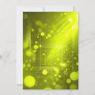 Carte Abstract yellow lights and shapes