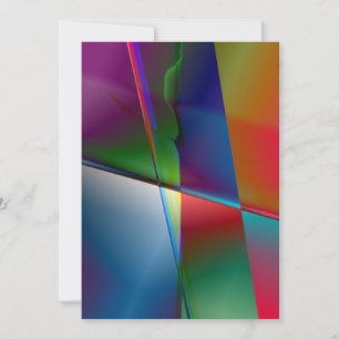 Carte Abstrait d'origine