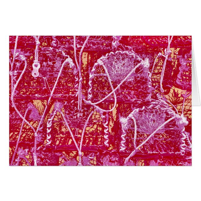 CARTE ABSTRAITE POTS DE CRABE (Devant horizontal)