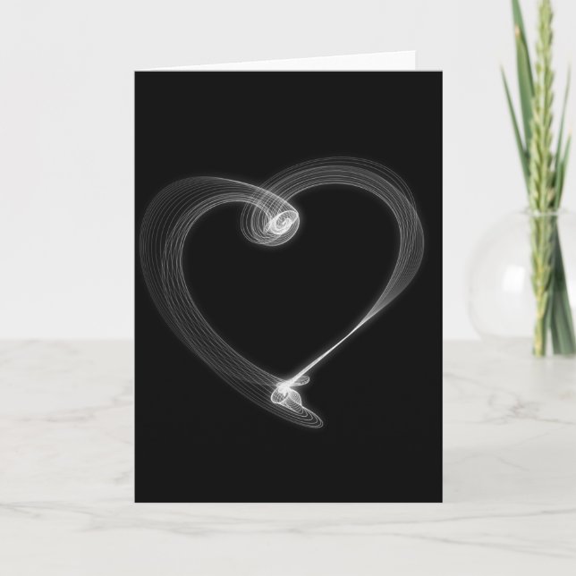 Carte Abstraite Saint-Valentin (Devant)