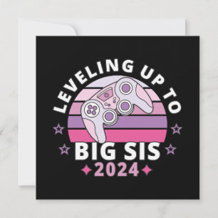 Carte  Accéder au rang de grande sœur 2024 Filles
