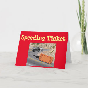 Carte Accélérer voiture de police obtenir le billet PERS