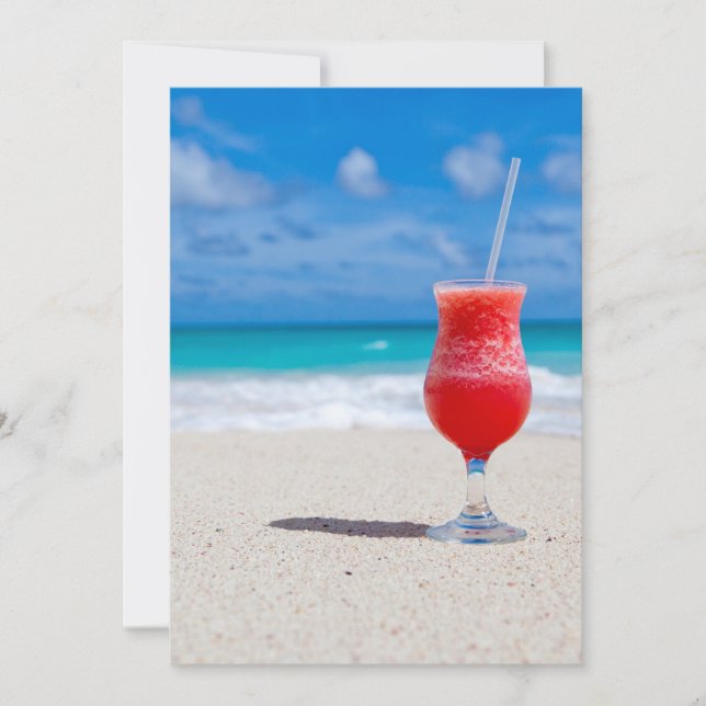 Carte Acclamations de la plage (Devant)