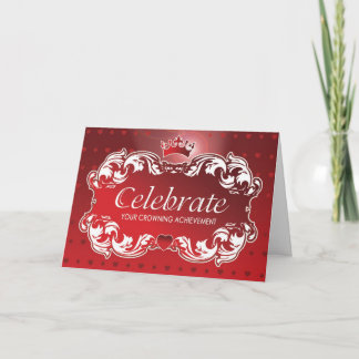Carte Accomplissement de couronnement