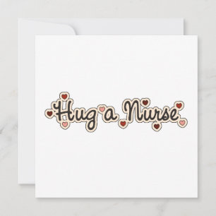 Carte Accrochez-vous à une infirmière T-shirts et cadeau