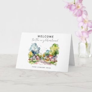 Carte Accueil Bienvenue dans le quartier Immo