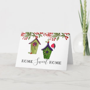 Carte accueil home sweet home nouvelle maison maison mai