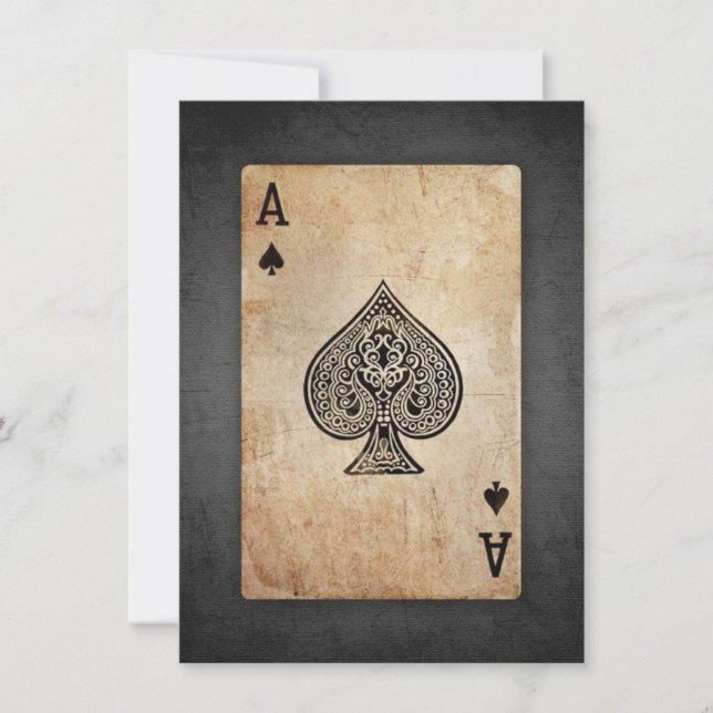 Carte Ace of spades (Devant)