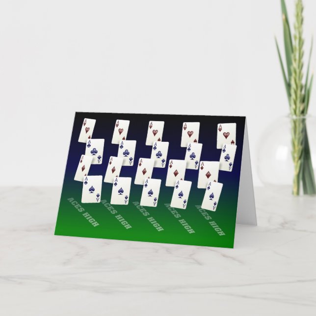 Carte Aces élevées (Devant)
