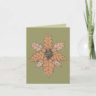 Carte Acorn Manor Note Card