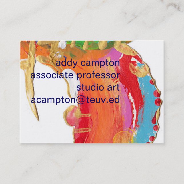 carte addy biz (Devant)