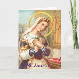 Carte Adelaide Style 1St. Adélaïde, Sainte impératrice r