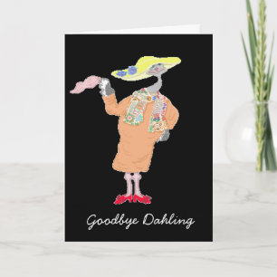 Carte Adieu Dahling, Faites Un Voyage Sûr