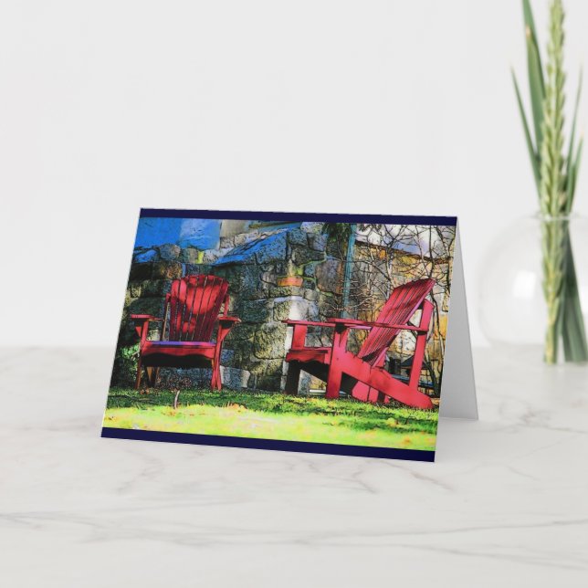 Carte Adirondack Summer (Devant)