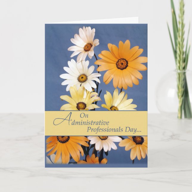 Carte Admin Pro Day Daisies (Devant)