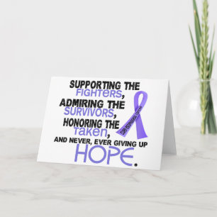 Carte Admirer de soutien honorant le Cancer 3,2