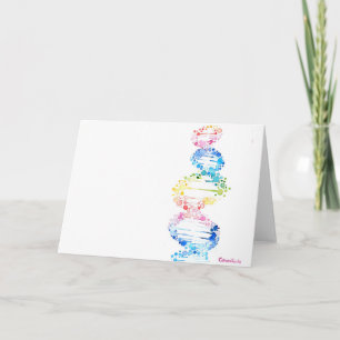 Carte ADN, la spirale de la vie