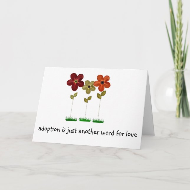 Carte adoption (Devant)