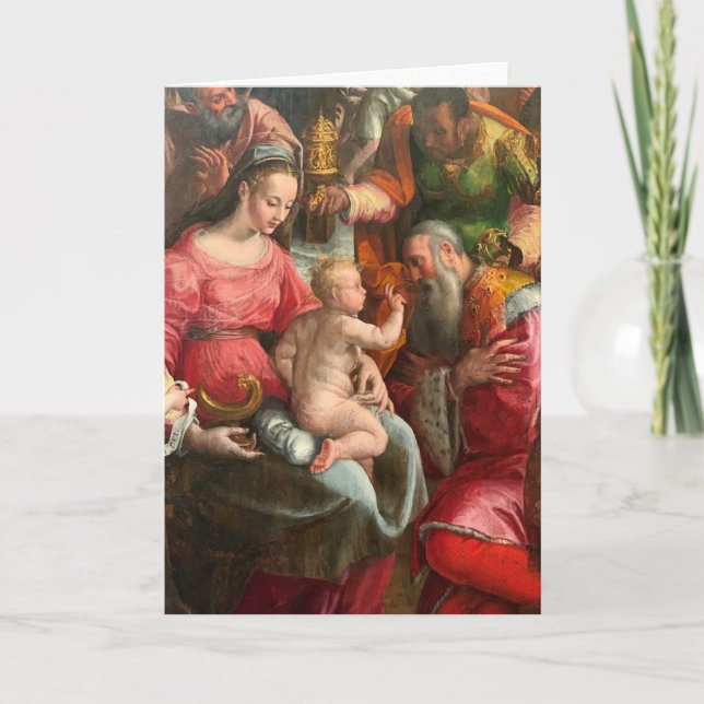 Carte Adoration de la Magi Christmas Card (Devant)
