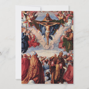 Carte Adoration de la Trinité par Albrecht Durer, 1511