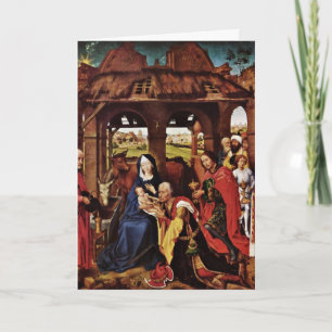 Carte Adoration des Magi par Rogier van der Weyden