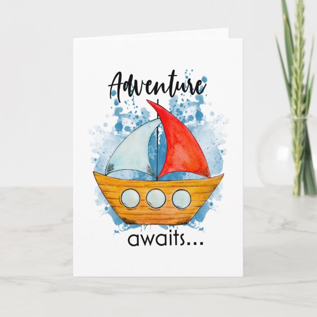 Carte Adventure Await Bateau (Devant)