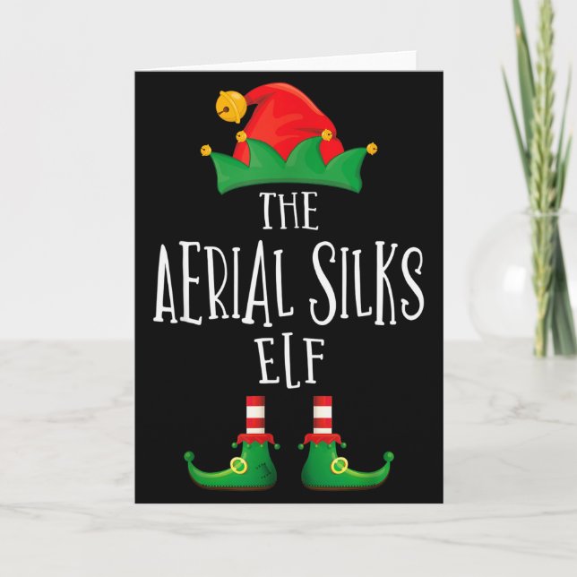 Carte Aerial Silks Elf Shirt Family Matching Pajamas Chr (Devant)