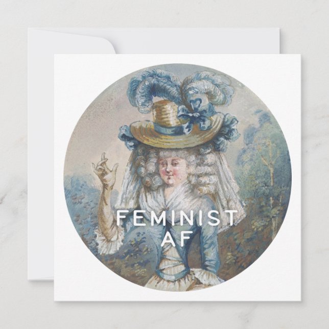 Carte AF féministe (Devant)