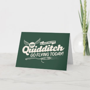Carte Affiche de recrutement de QUIDDITCH™