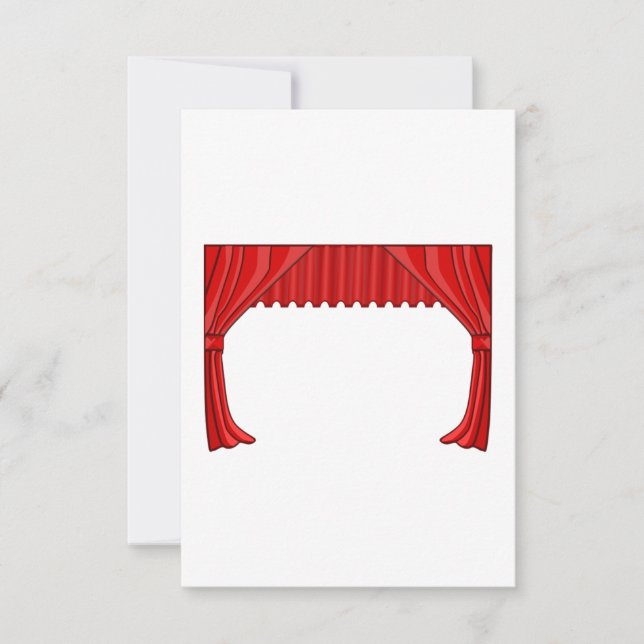 Carte Afficher le rideau (Devant)