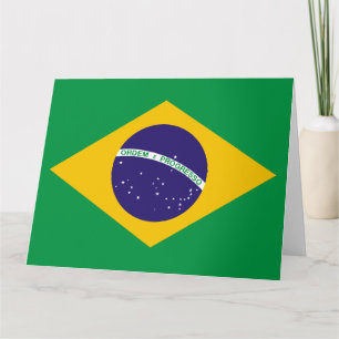 Carte Afficher vos couleurs - Brésil