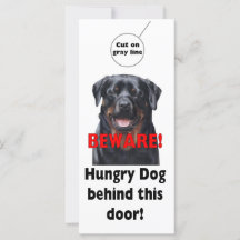 AFFICHETTE DE PORTE DE BIEN-ÊTRE Signet d'avertiss