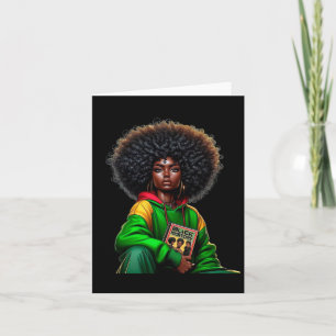 Carte Afro Black Queen Afrique Couleur - Black History M