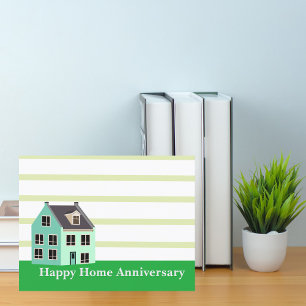 Carte Agent immobilier Joyeux Anniversaire de Maison