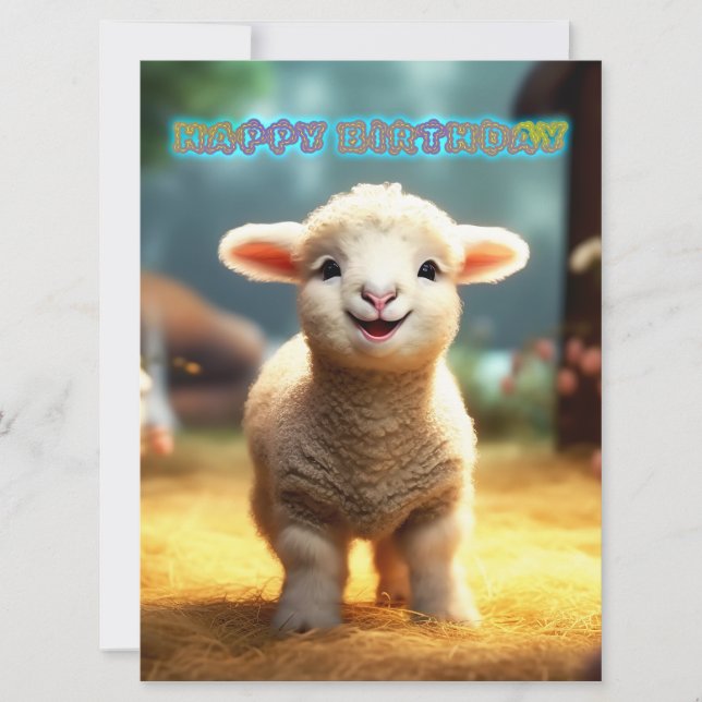 Carte Agneau mignon (Devant)