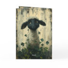 Agneau mignon et Shamrock St Patrick's Day