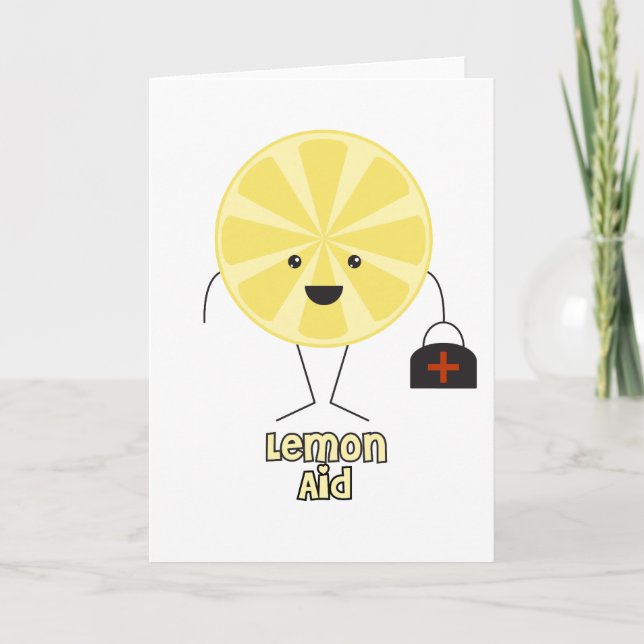 Carte Aide au citron (Devant)