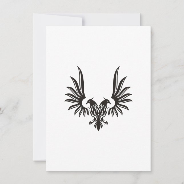 Carte Aigle à deux têtes (Devant)