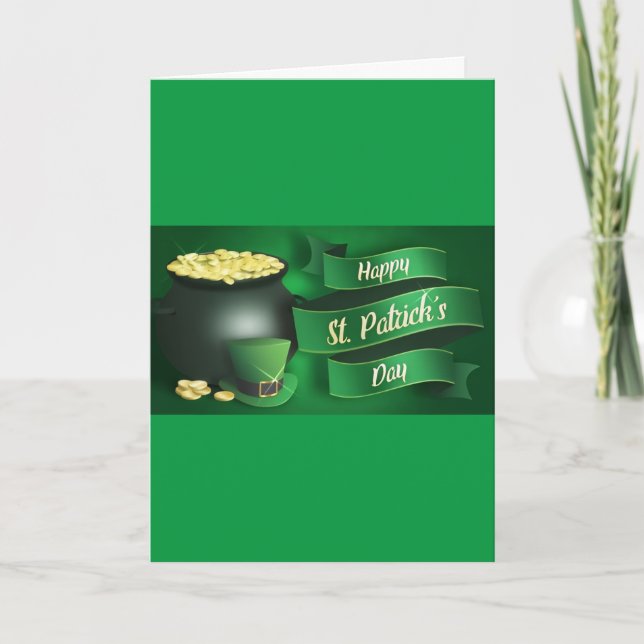 Carte AIH St. Patrick's Day Card (Devant)